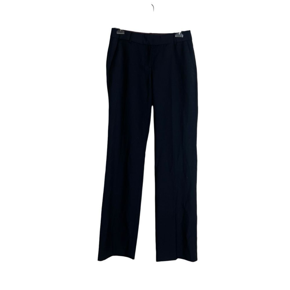J. Crew black 100% wool city fit work pants‎